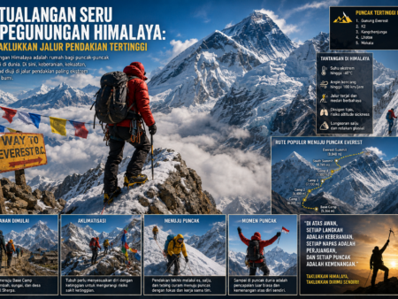 Petualangan Seru di Pegunungan Himalaya: Menaklukkan Jalur Pendakian Tertinggi