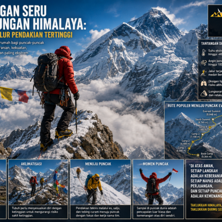Petualangan Seru di Pegunungan Himalaya: Menaklukkan Jalur Pendakian Tertinggi