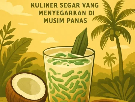 Nikmati Cendol Bali: Kuliner Segar yang Menyegarkan di Musim Panas