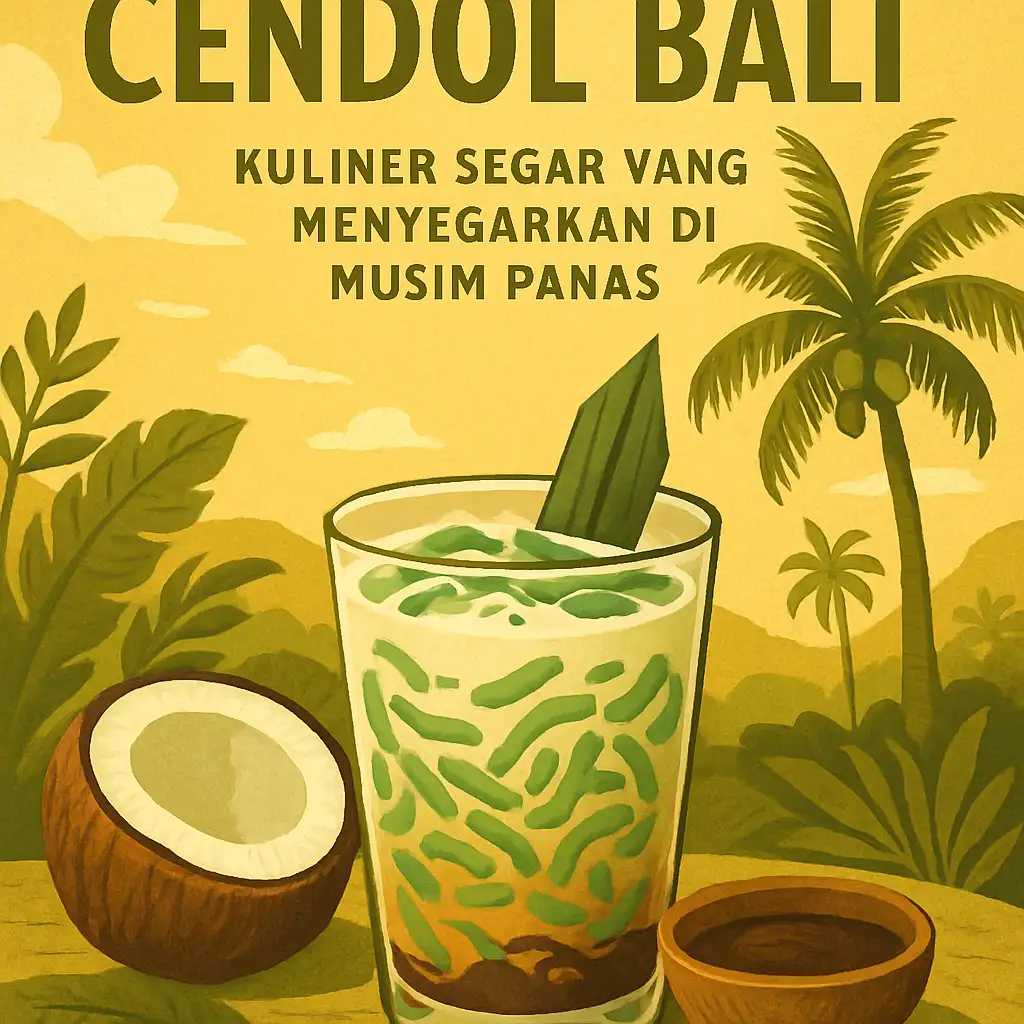 Nikmati Cendol Bali: Kuliner Segar yang Menyegarkan di Musim Panas