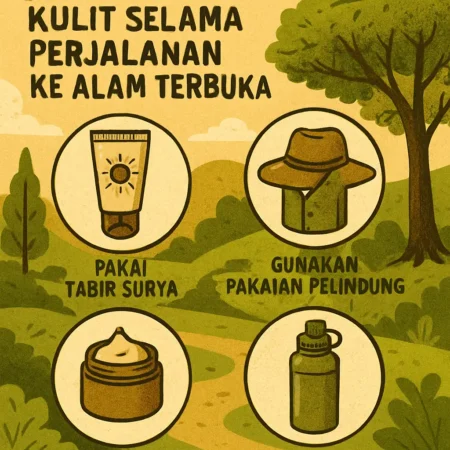 Cara Menjaga Kesehatan Kulit Selama Perjalanan ke Alam Terbuka