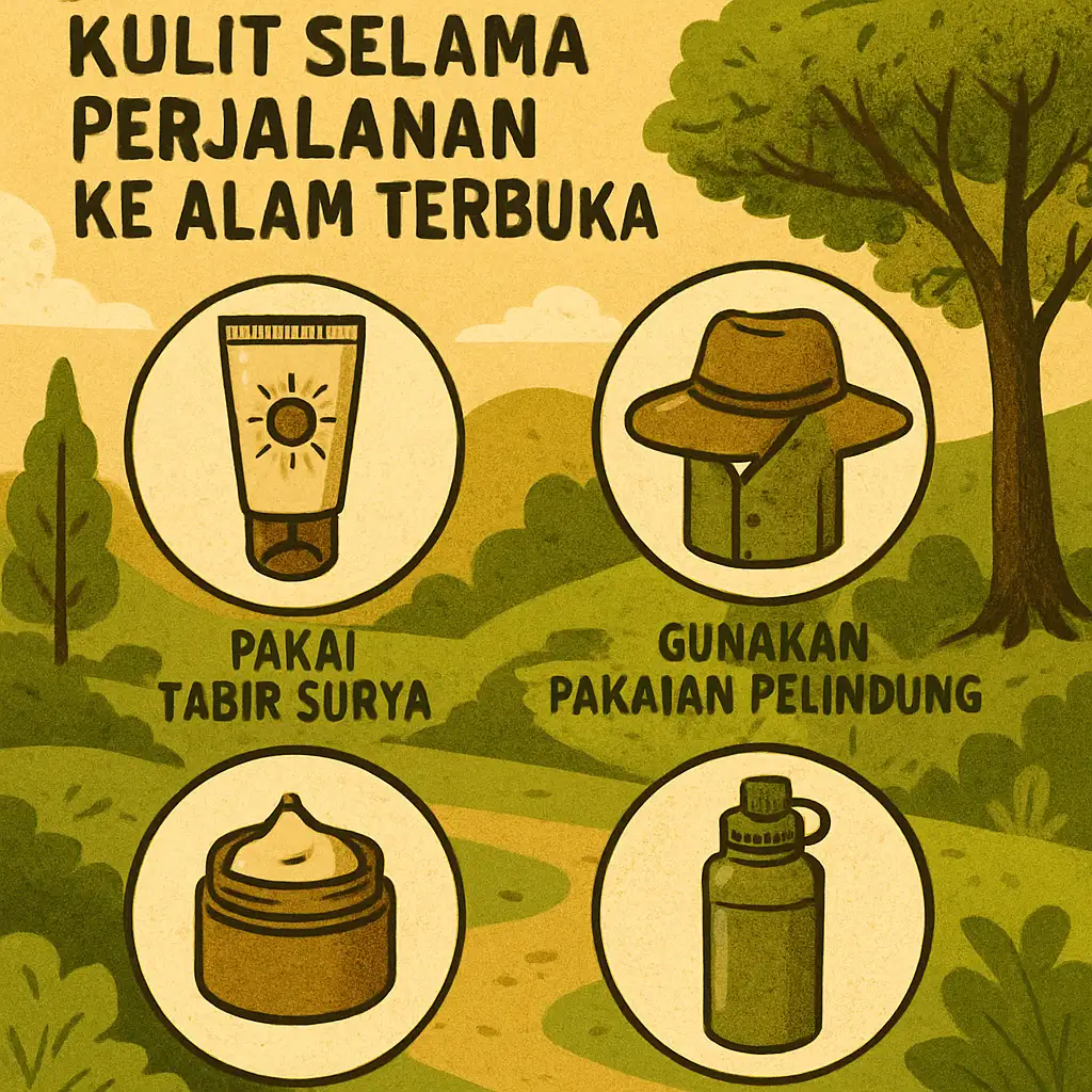 Cara Menjaga Kesehatan Kulit Selama Perjalanan ke Alam Terbuka